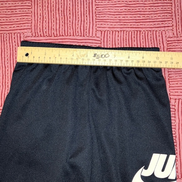 Air Jordan kids 6-7 yrs Nike basketball Black shorts “Jump Man” - Picture 6 of 11